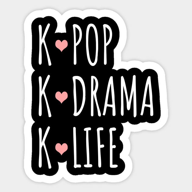 Free Vector  Lettering k-drama/k-pop stickers collection