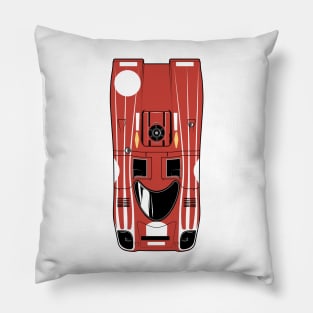 Red Racer Pillow