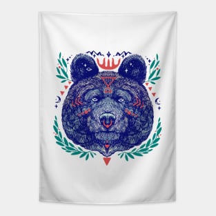 Bear animal spirit Tapestry