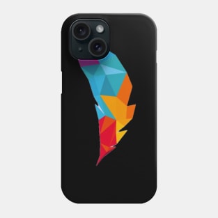 Rainbow Feather Phone Case