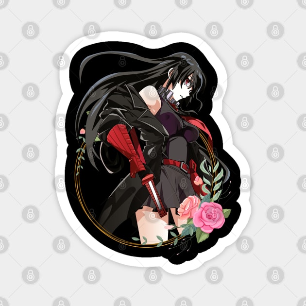 Akame ga Kill - Akame Magnet by Hala Art