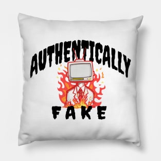 Authentically Fake Pillow