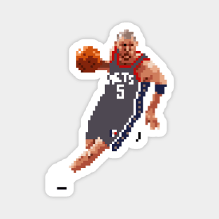 Jason Kidd Pixel Dribble Magnet