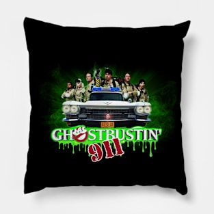 GHOSTBUSTIN' 911 ECTO-1D Pillow