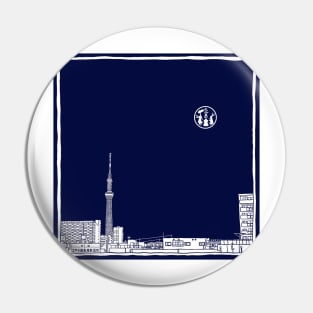 Tokyo Sky Tree by Night Pin