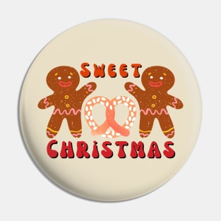 Sweet Christmas Gingerbread Pin