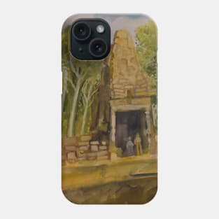 Sayan Temple Cambodia Phone Case