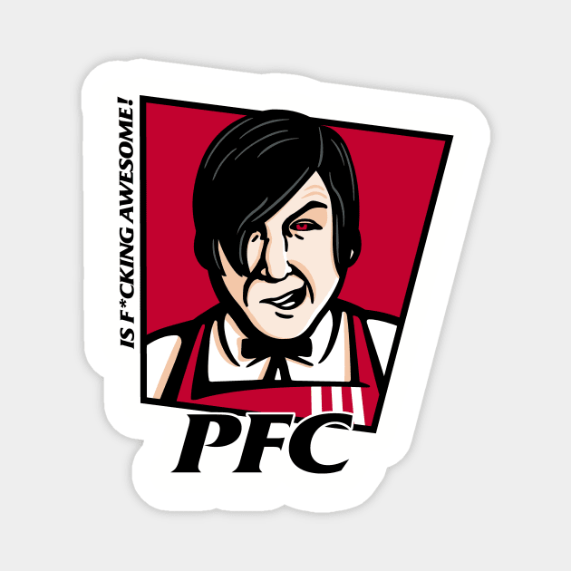 Popeyes Fried Chicken! Magnet by Raffiti