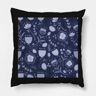 Whimsy Floral pattern Pillow