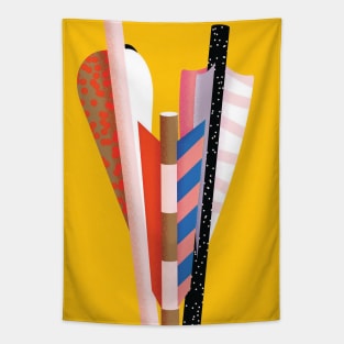 Arrows Illustration Tapestry