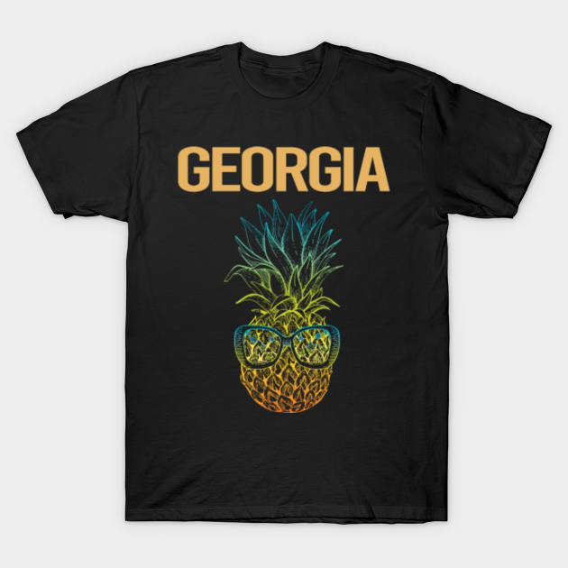 Discover Cool Pineapple Georgia State - Georgia - T-Shirt