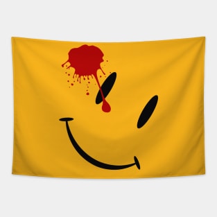 Smiley Blood Tapestry