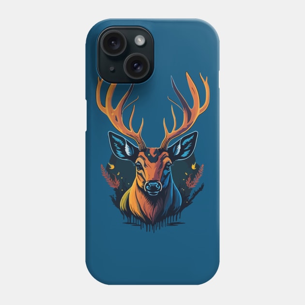 Deer Portrait Phone Case by SpriteGuy95