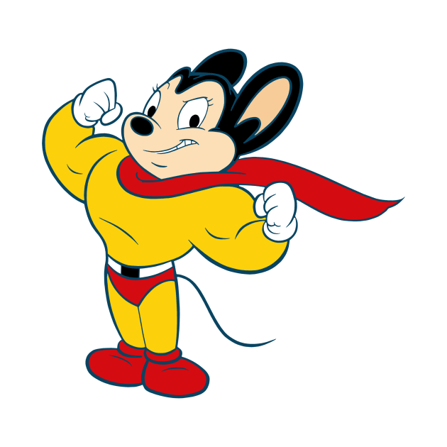 Mighty Mouse by BigOrangeShirtShop