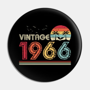Vintage 1966 Limited Edition 55th Birthday Gift 55 Years Old Pin
