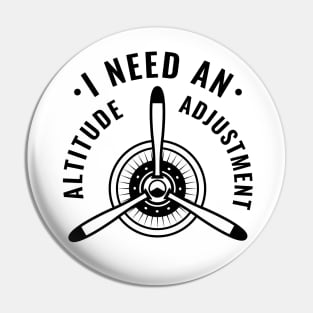 Altitude Adjustment Pin