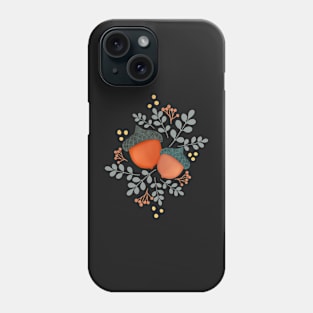 Fall in love (with acorns) Phone Case