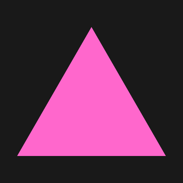 Pink Triangle by n23tees