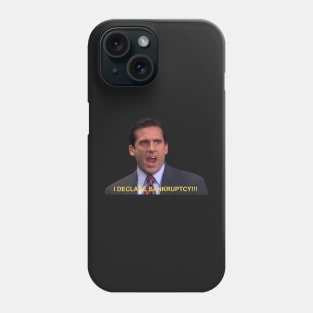 The Office Michael Scott Bankruptcy Phone Case