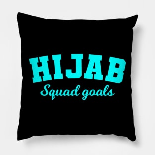 Islamic Hijab Squad Goals Pillow