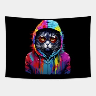 Graffiti Gansta Cat Tapestry