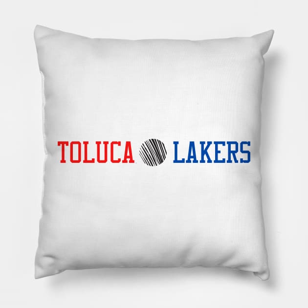 Toluca Lakers Pillow by Deenirose