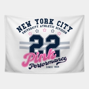 Pink Performance Tapestry