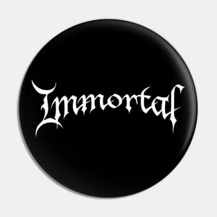 Immortal Logo | Black Metal Pin