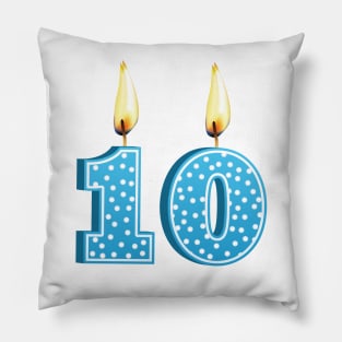 Number 10! Pillow