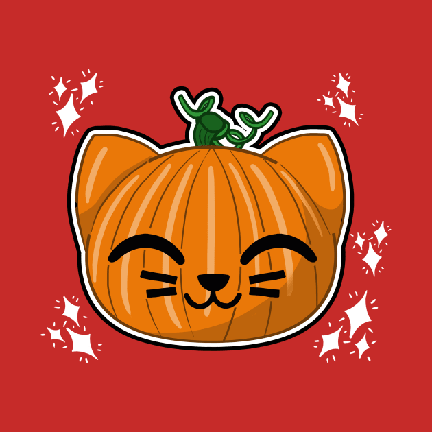 Cat Pumpkin by Happy Taco Studio