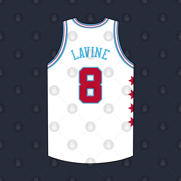 Zach Lavine Chicago Jersey Qiangy by qiangdade