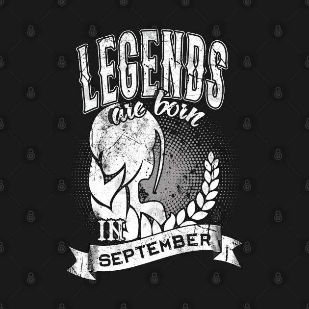 Legends Are Born In September by EddieBalevo