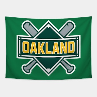 Oakland Athletics Baseball Tapestry