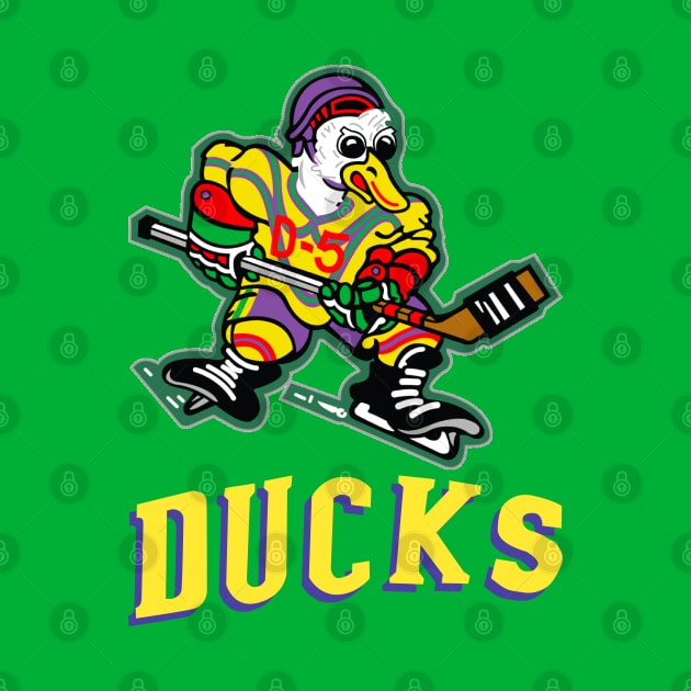 Classic Mighty Ducks Logo by East Coast Design Co.