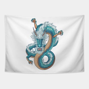 Asian dragon japanese style Tapestry