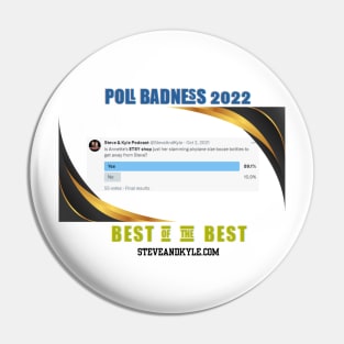 Poll Badness 2022 Pin