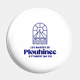 Plouhinec the tides punctuate my life - Brittany Morbihan 56 BZH Sea Pin