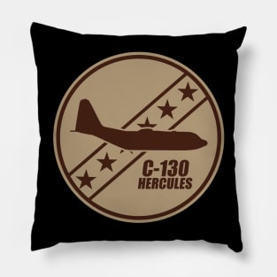 C-130 Hercules Patch (desert subdued) Pillow