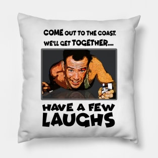 Come out to the coast. Christmas design Pillow