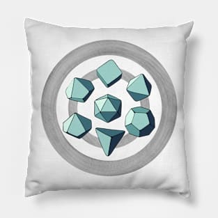 Dnd Hypnotic Dice Design Pillow