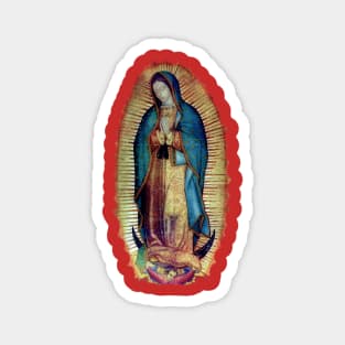 Our Lady of Guadalupe Virgen Maria Tilma 118 Magnet