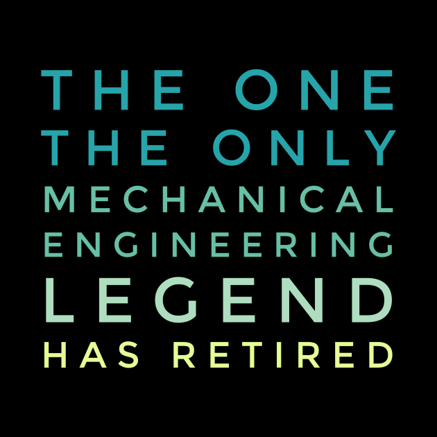 The Mechanical Engineering Legend Has Retired by studiokrk