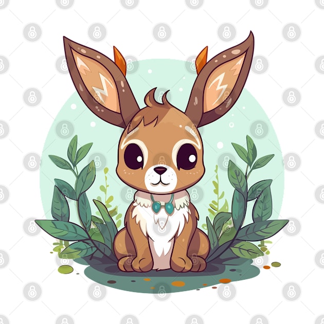 Baby Jacalope by JessCrafts