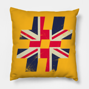 Great Britain Flag Pillows Teepublic