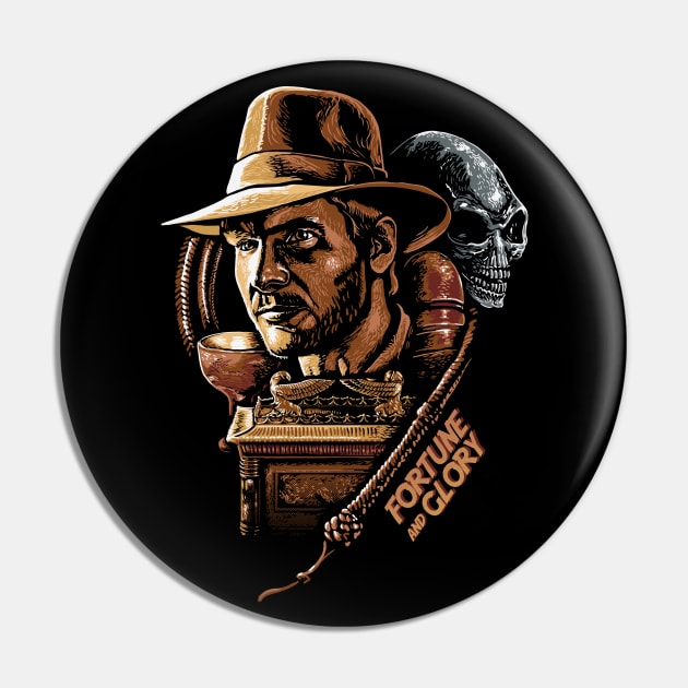 Fortune and glory Pin by BER