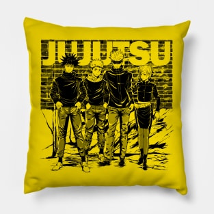 The Punks of Jujutsu (Version 2) Pillow