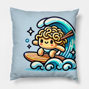 Kawaii Ramen Noodle Surfing Pillow