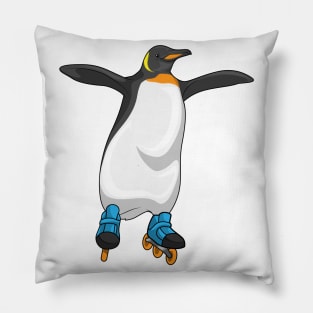 Penguin Inline skating Roller skates Pillow