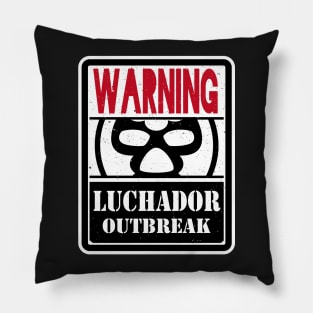 LUCHADOR OUTBREAK Pillow