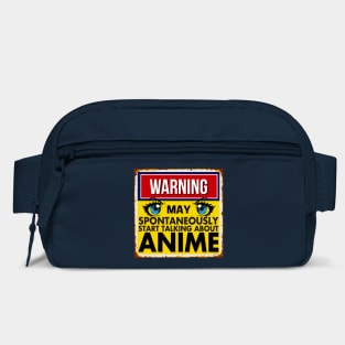 Warning May Spontaneously Start Talking About Anime Bag